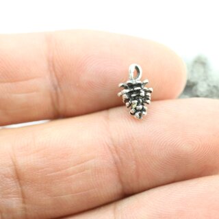 20 Tannenzapfen Charms Anhnger 12x6 mm ( 1.8 mm)