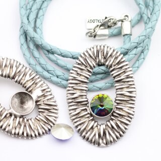 Jewelry Stone Setting for Swarovski Crystal, Pendant...