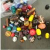 Multimix of phantastic Beads in various colours, shapes, sizes and materials, about 450 gr, Enjoy Beading!