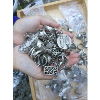 Super Deal! 5 Stck per Random Zufall zusammengestellte Ringe - Handgearbeitet