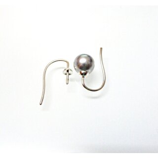 Ohrhaken Fassung fr Crystal Pearls - Stecker  1 mm