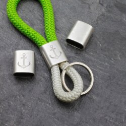 5 Anchor Keychain Findings, Keychain Slider Beads...