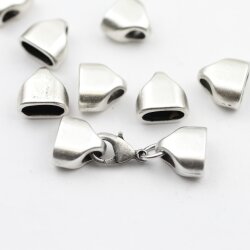 10 End caps for Keychain, Bracelet, Necklace end caps 13...