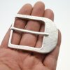 Classic belt buckle for 4 cm snap belts, 7x5,2 cm