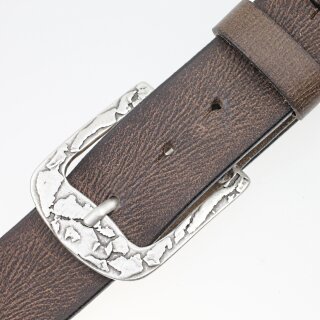 Classic belt buckle for 4 cm snap belts 6,5x5,5 cm