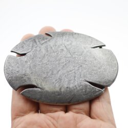 Belt Buckle Oval with Cracks 10x6,95 cm