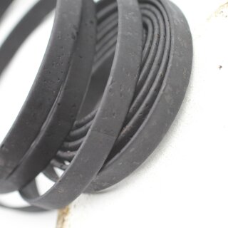 0,5 m Black Korkband 10 mm