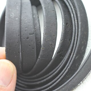 0,5 m Black Korkband 10 mm