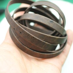 0,5 m Dark Brown Korkband 10 mm