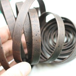 0,5 m Dark Brown Korkband 10 mm