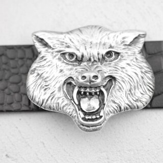 Belt Buckle Wolf, Mythical Creature