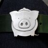 Pig, Piggy Belt buckle, Pig buckle