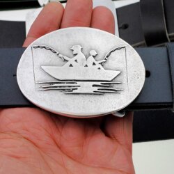 Gone Fishing Belt Buckle