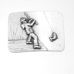 Belt Buckle Angler, Fisher Belt Buckle