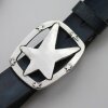 Antique Silver Star Belt buckle