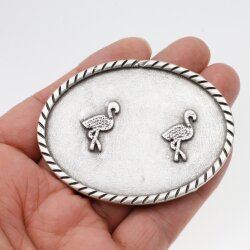 Flamingos Belt Buckle