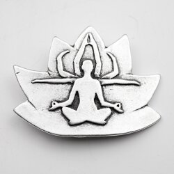 Belt Buckle, Yoga Namaste