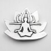 Belt Buckle, Yoga Namaste