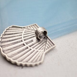 Anhnger Muschel, Maritim 6x5 cm