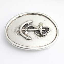 Antique Silver Anchor Belt buckle