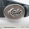 Antique Silver Anchor Belt buckle