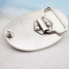 Antique Silver Anchor Belt buckle