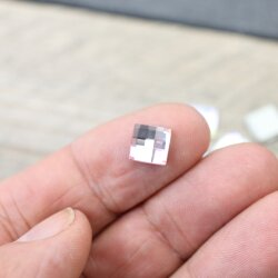 8 mm, Chessboard Flat Backs No Hotfix Swarovski Crystals