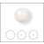 8 mm One Hole Crystal Pearls Swarovski - 10 pcs..