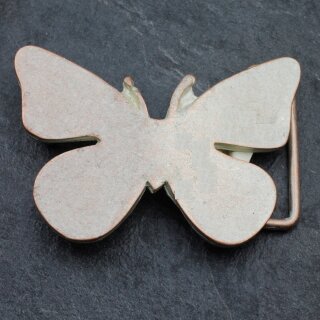 Schmetterling Gürtelschnalle, 8,0x5,5 cm Gürtelschnalle, Rosepearl