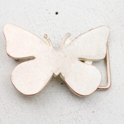 Belt Buckle Butterfly, 8,0x5,5 cm, Rosepearl
