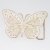 Belt Buckle Butterfly with ornaments, 8,0x5,5 cm, Rosepearl