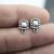 5 Pairs Earring Post 8 x11 mm