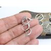 10 Pairs Raw Brass Lever Back With Tear Drop Earring Finding