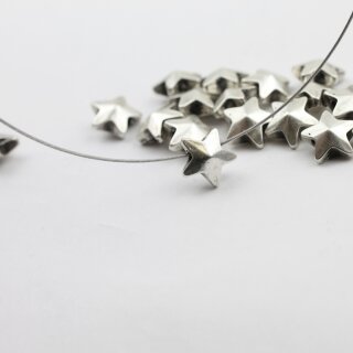 10 Stern Perlen 11 mm ( 2  mm)