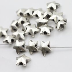 10 Stern Perlen 11 mm ( 2  mm)