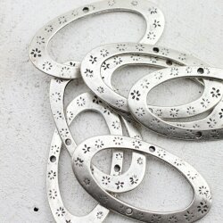 5 Zamak Connector Pendants