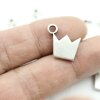 10 Crown Charms Pendants