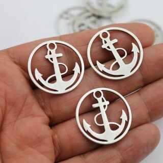 10 Anchor Charm Pendant