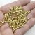 200 Brass Beads, Metal Spacer Beads 4*3 mm (Ø 2,5  mm) Gold