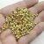 200 Messingperlen 4*3 mm (Ø 2,5  mm), Gold