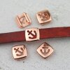 10 anchor Sliderbeads 13*13 mm (Ø 10*2 mm)