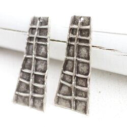 1 PC Antique Silver Plated Pendant Charm for Jewelry Making Supply