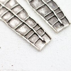 1 PC Antique Silver Plated Pendant Charm for Jewelry Making Supply