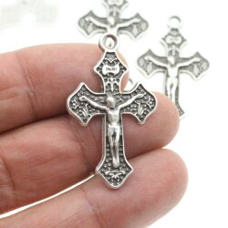 10 Cross Pendant, Crucifix Cross charms
