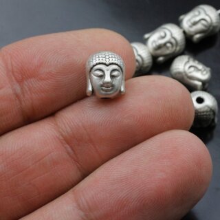 10 Buddha Kopf Perlen