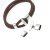 5 Sets Leather Bracelet hook clasp T-Bar Hook Clasp, Antique Silver