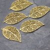 1 Leaf Charms Pendant, Gold