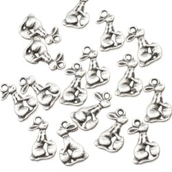 20 Hasen Charms Häschen