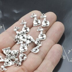 20 Hasen Charms Häschen