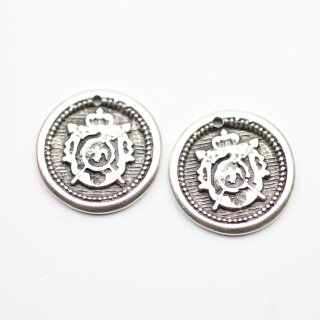 5 Maritime Mnzen Charms Anhnger